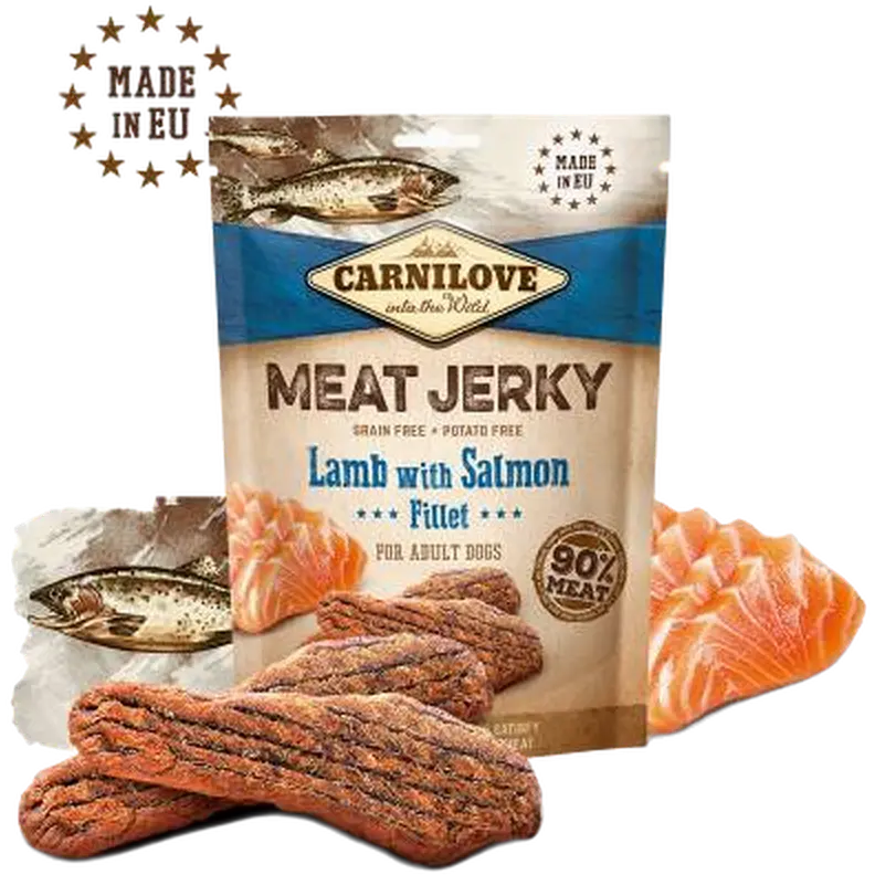 Jerky Lamb med laksefilet