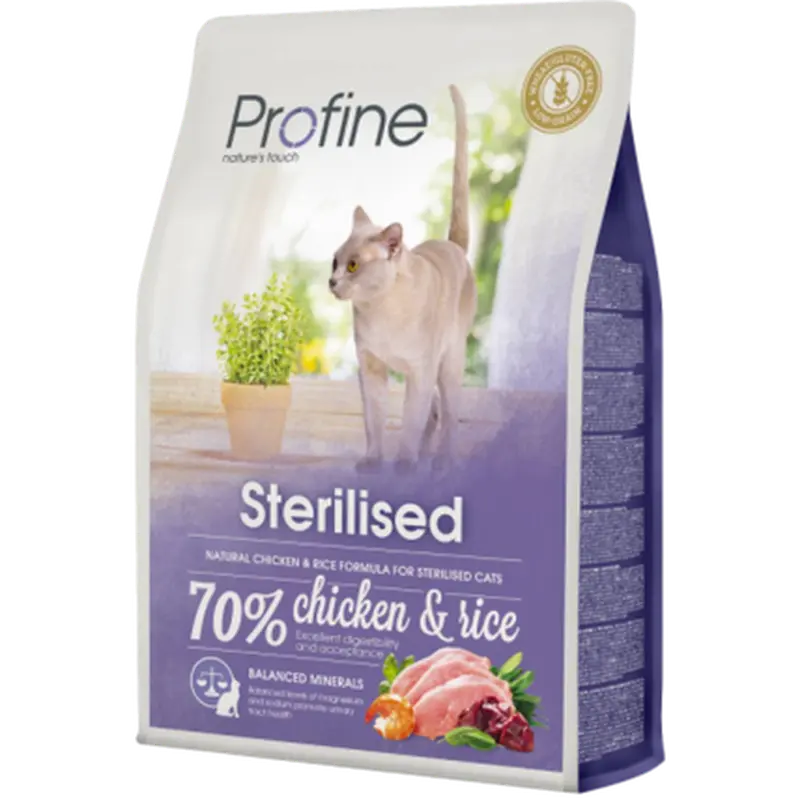 Cat Dry Food Sterilised Chicken & Rice 2kg