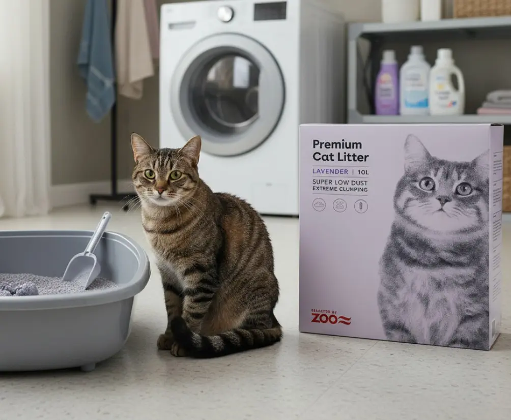 Kattsand Lavendel