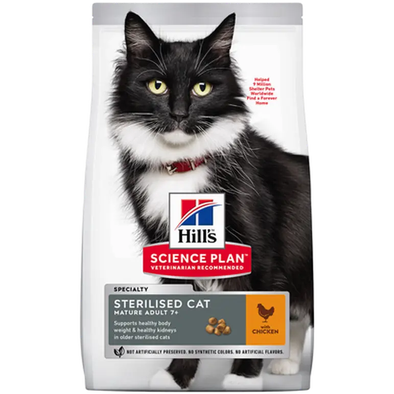 Mature 7+ Sterilised Chicken - Dry Cat Food 1,5 kg