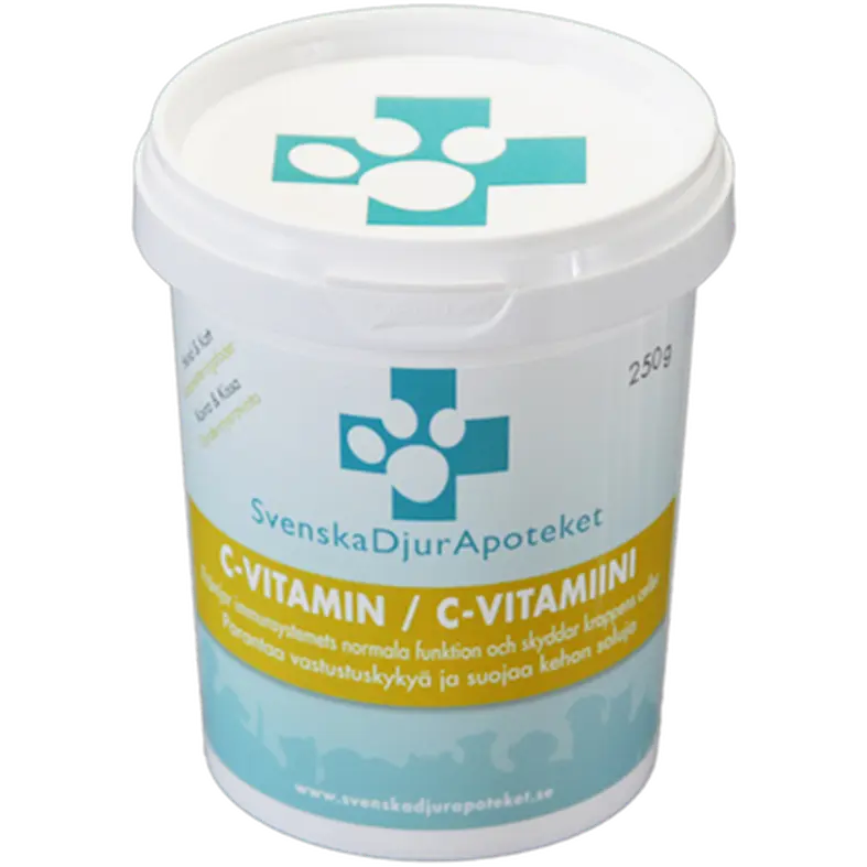 Svenska DjurApoteket C-Vitamin til hund og kat – 250 g pulver