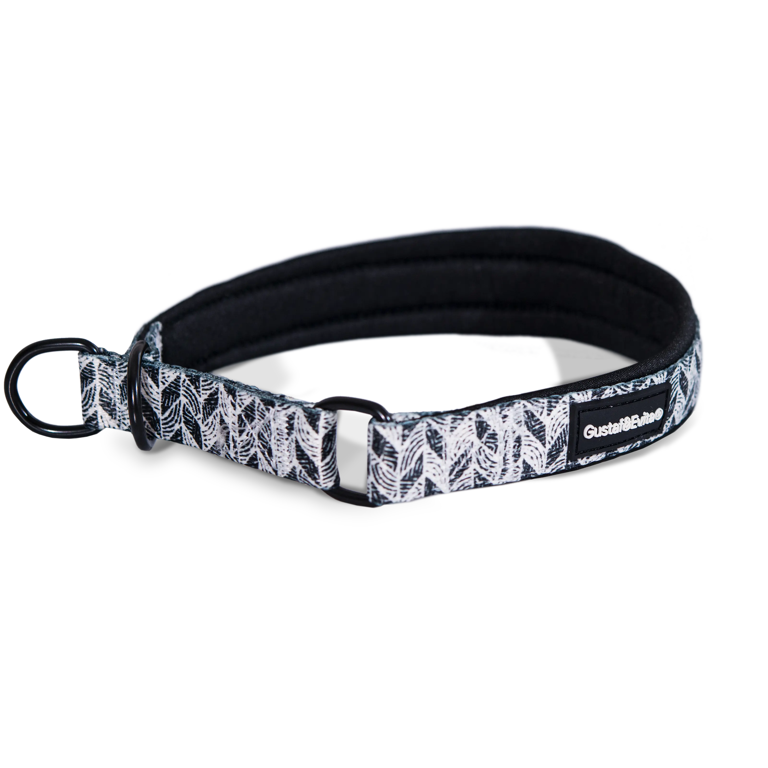 Hundehalsbånd Trendish halvstrup XXS, 15mm x 25-35cm mønstret