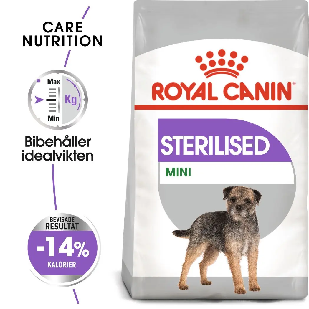 Sterilised Adult Mini Torrfoder för hund