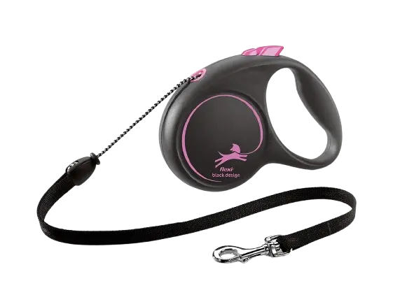 Rullebånd Svart Design Cord Pink