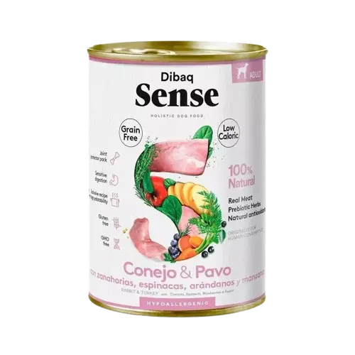 Sense Våtfôr Rabbit & Turkey 380g