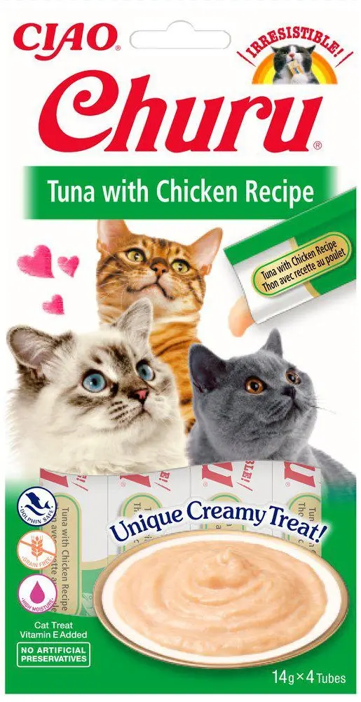 Cat Creamy Tonnikala kanan kanssa, 4-pack, 4-pack.