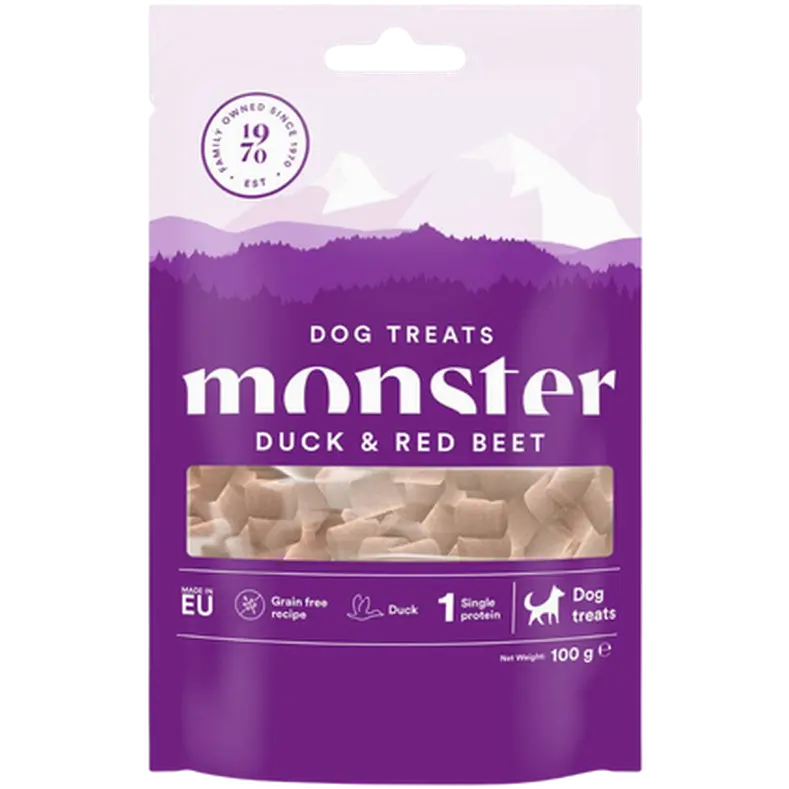 Dog Treats All Breed Duck & Beet Purple 100 g