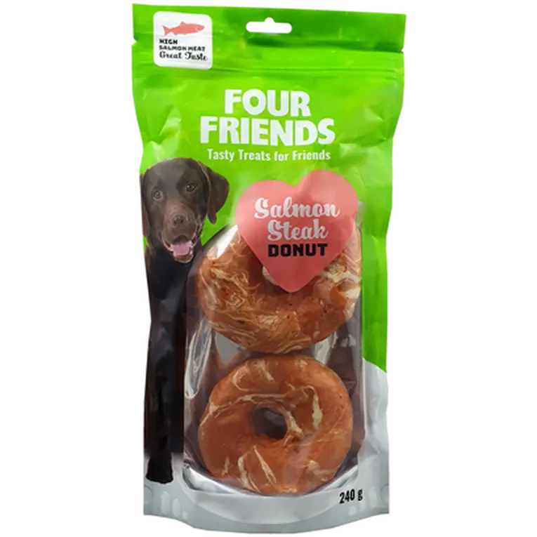 Laksebiff Donut 240 g