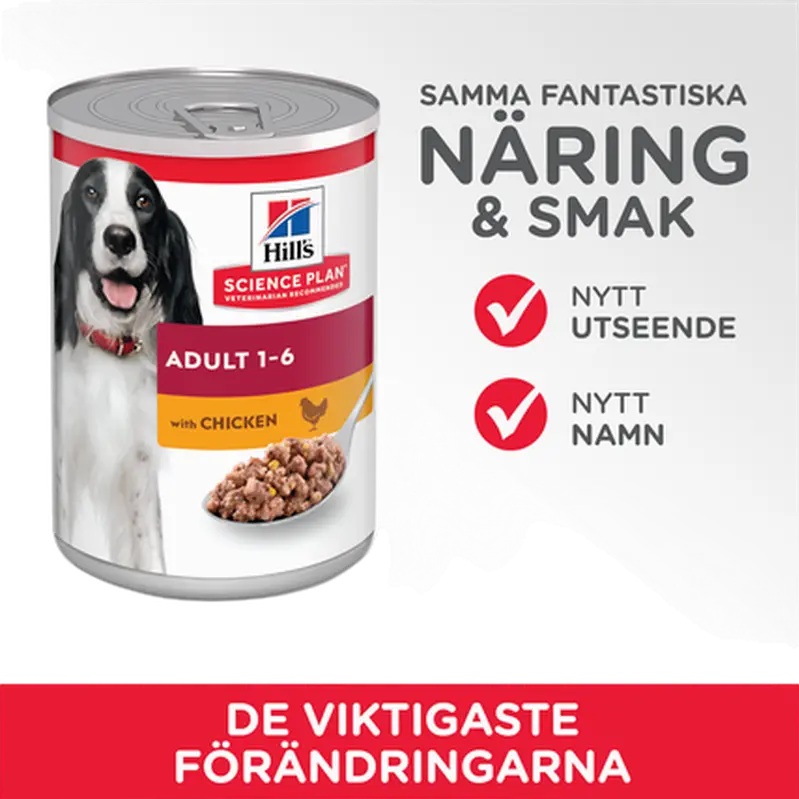 Adult Savory Chicken Canned - Wet Dog Food