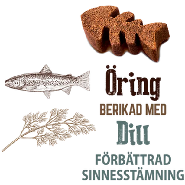 Dog Semi Moist Snack Trout & Dill