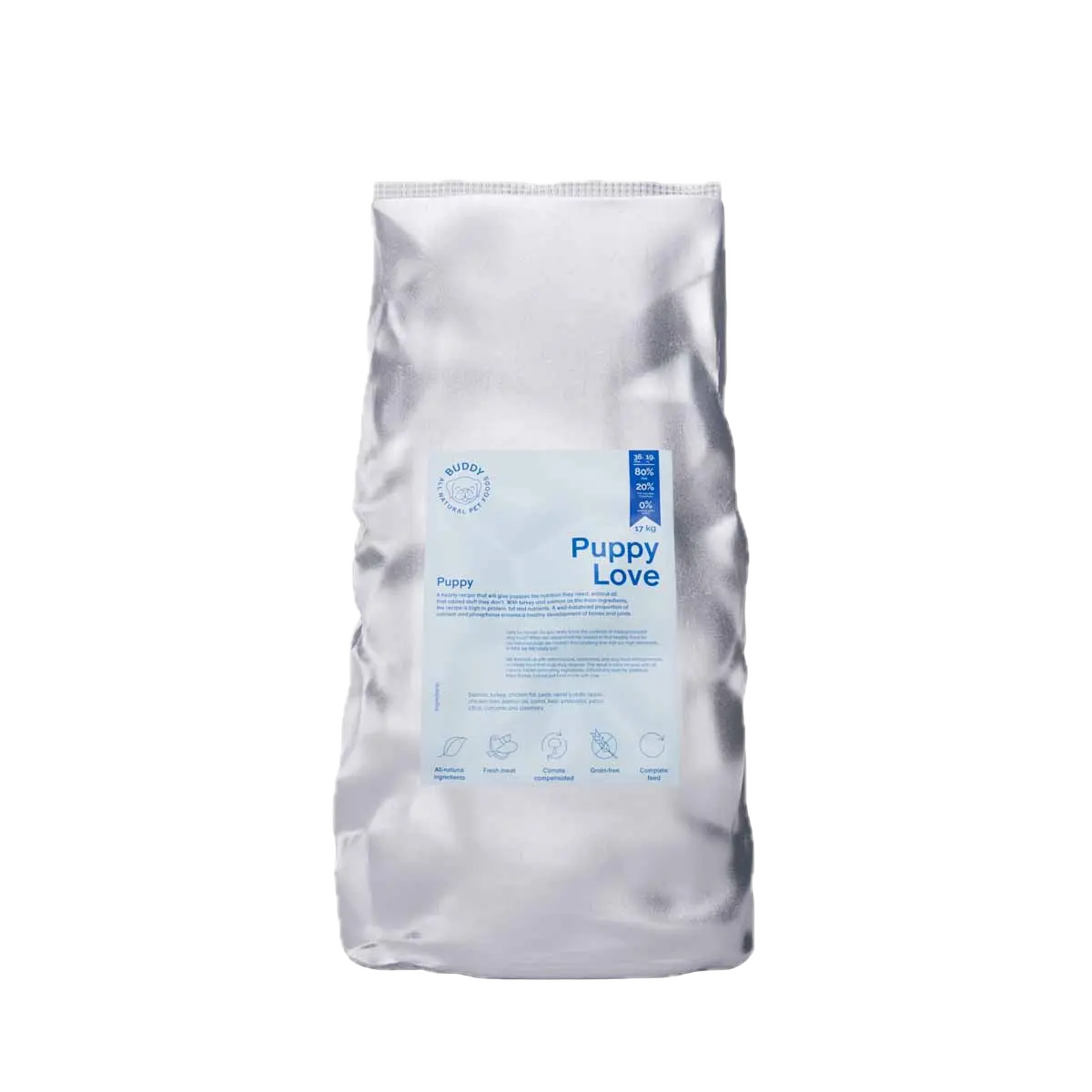 Buddy Pet Foods Puppy Love 17 kg