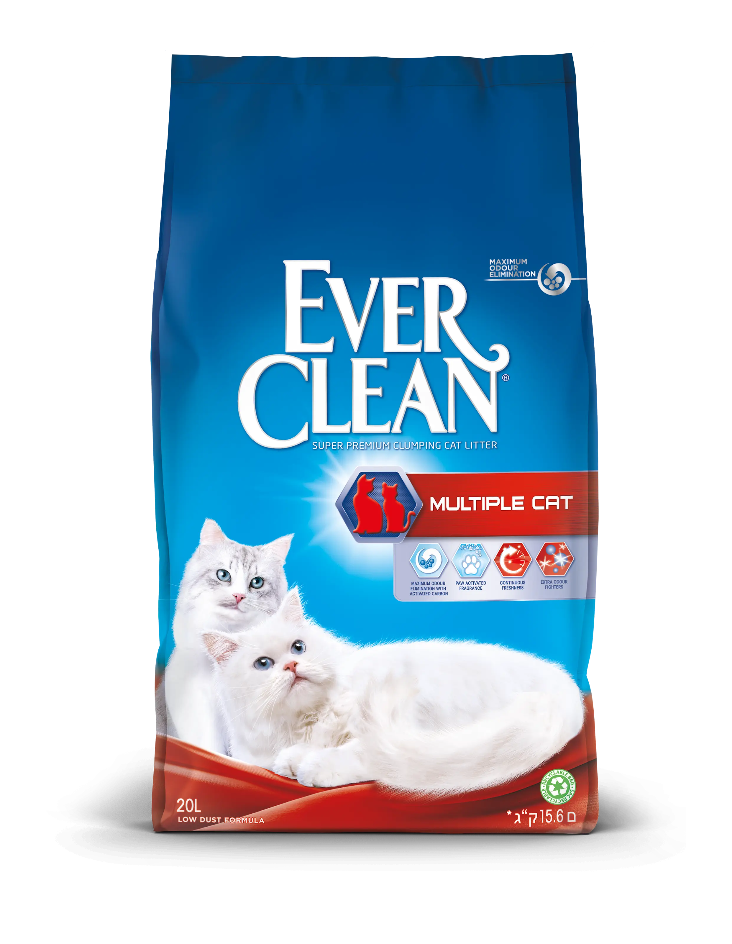 Multiple Cat - kissan kuivike 20 L