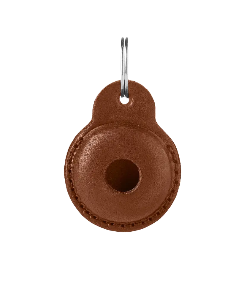 AirTag-holder Viborg Cowleather cognac