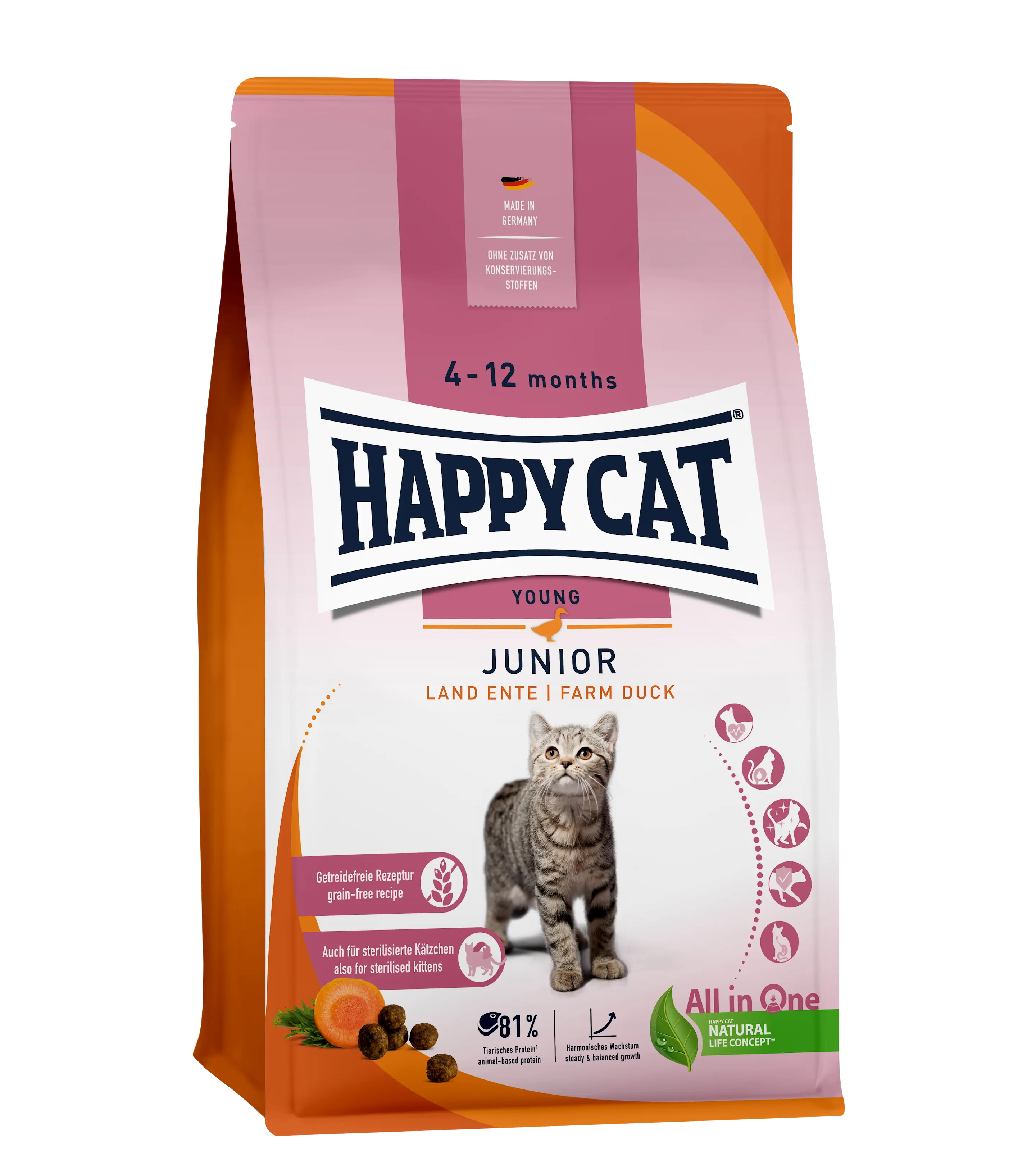 Junior Grain Free Duck 1,3 kg