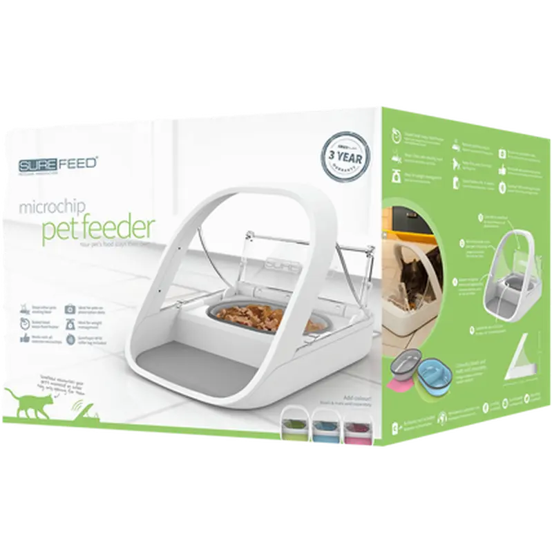 Microchip Pet Feeder -kissan ruoka-automaatti mikrosirulla