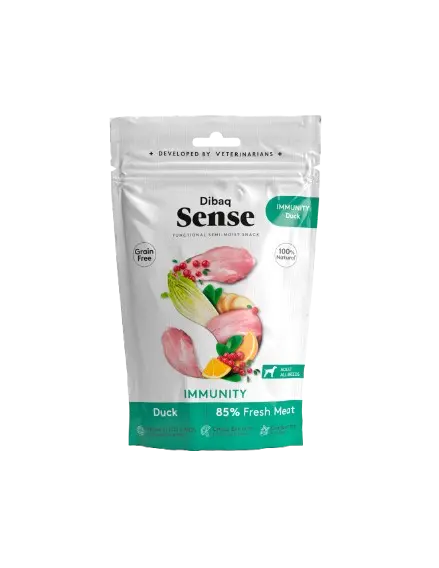 Dibaq Dog Sense Snack Immunity Duck 100g
