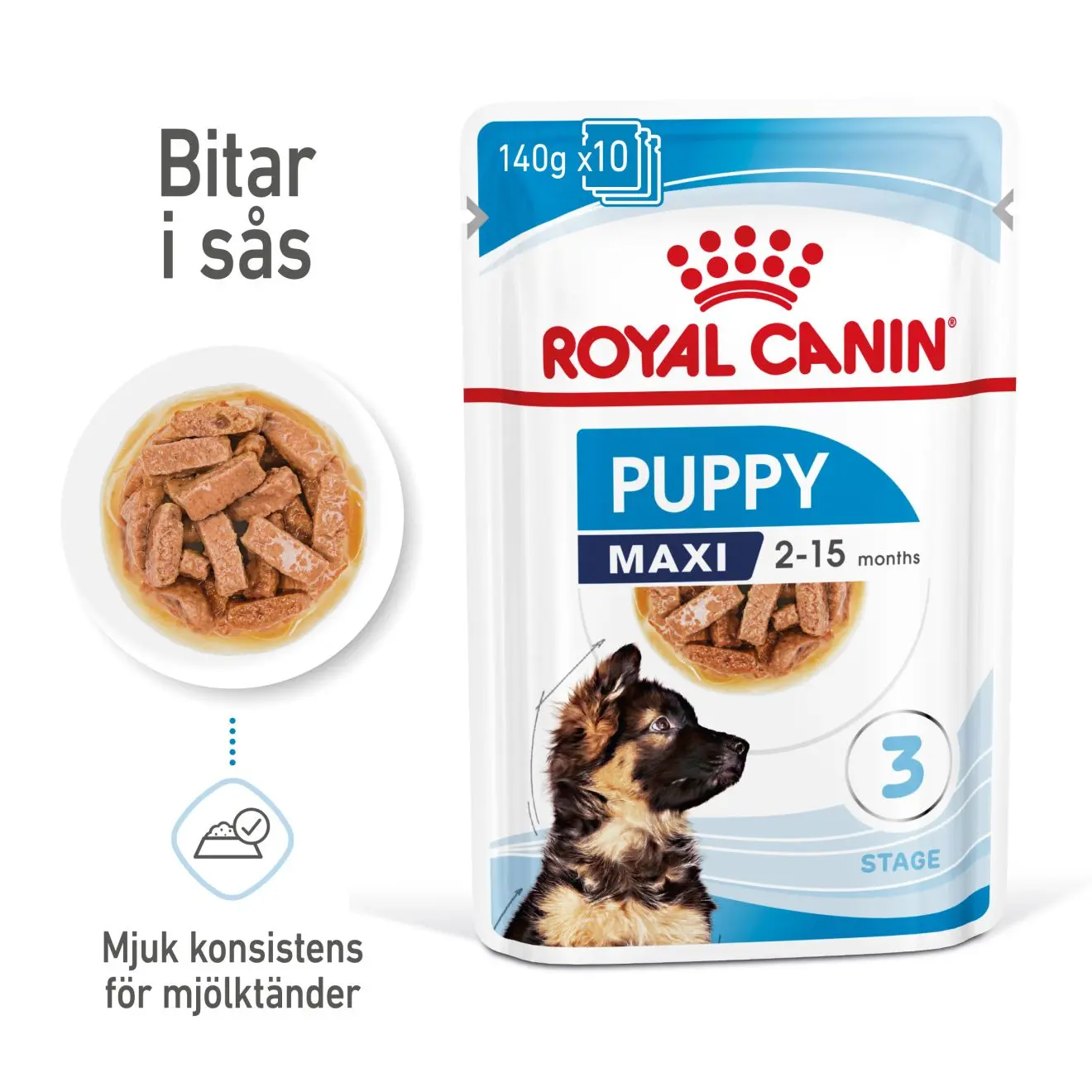 Maxi Puppy Gravy 10 x 140 g