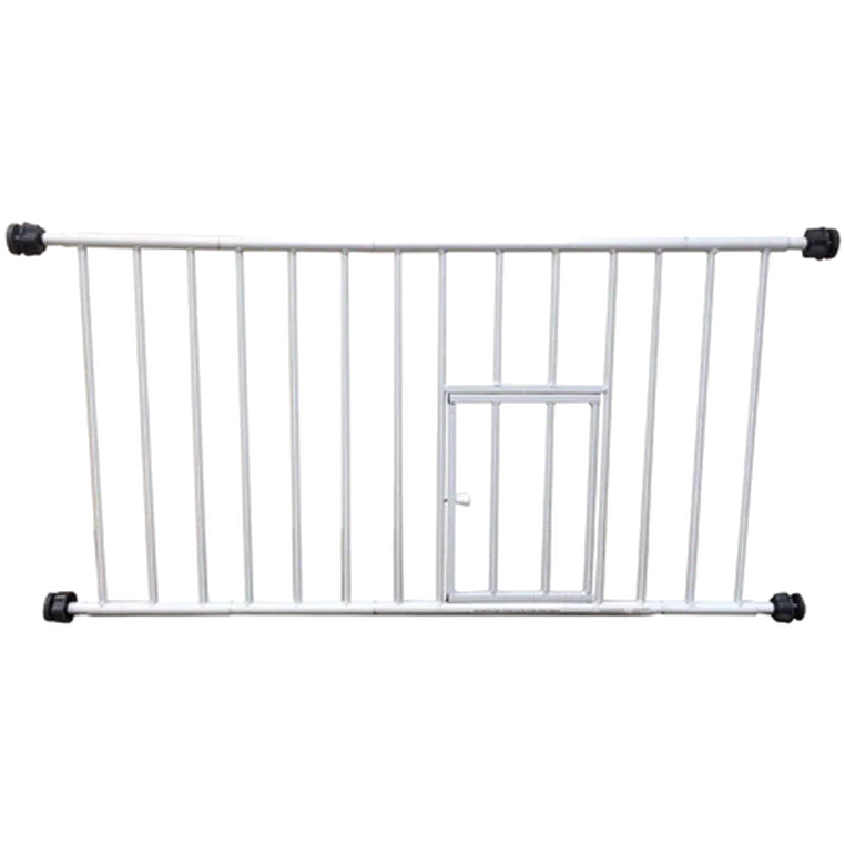 Pet Gate Mini Walk-Through With Small Pet Door