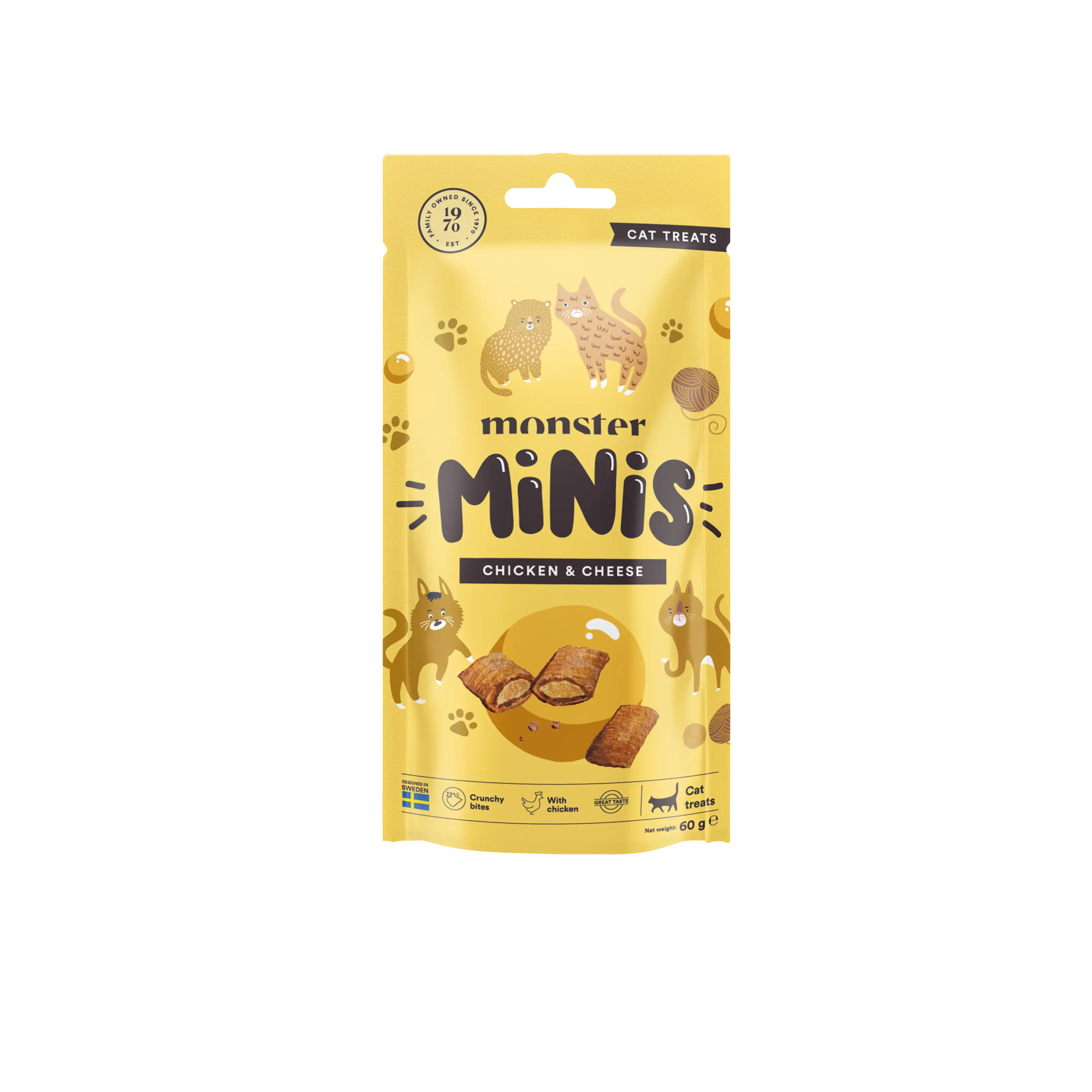 Minis herkut Kana & juusto 60 g