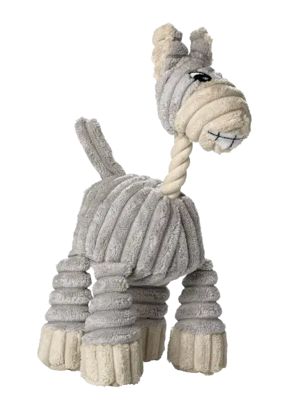 Hundeleketøy Huggly Zoo Esel Bomull 24 cm