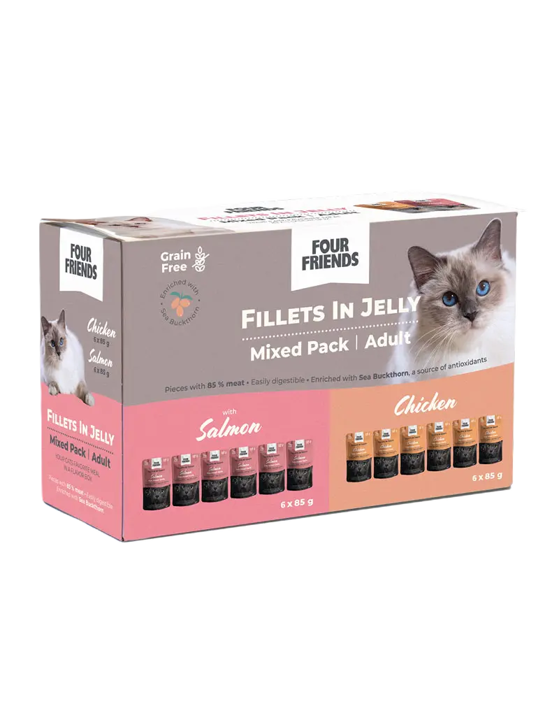Cat Adult in Jelly Mix 12-pack