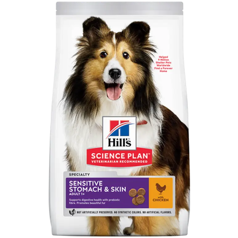 Adult Sensitive Stomach & Skin Medium Chicken - Kuivaruoka koirille 14 kg