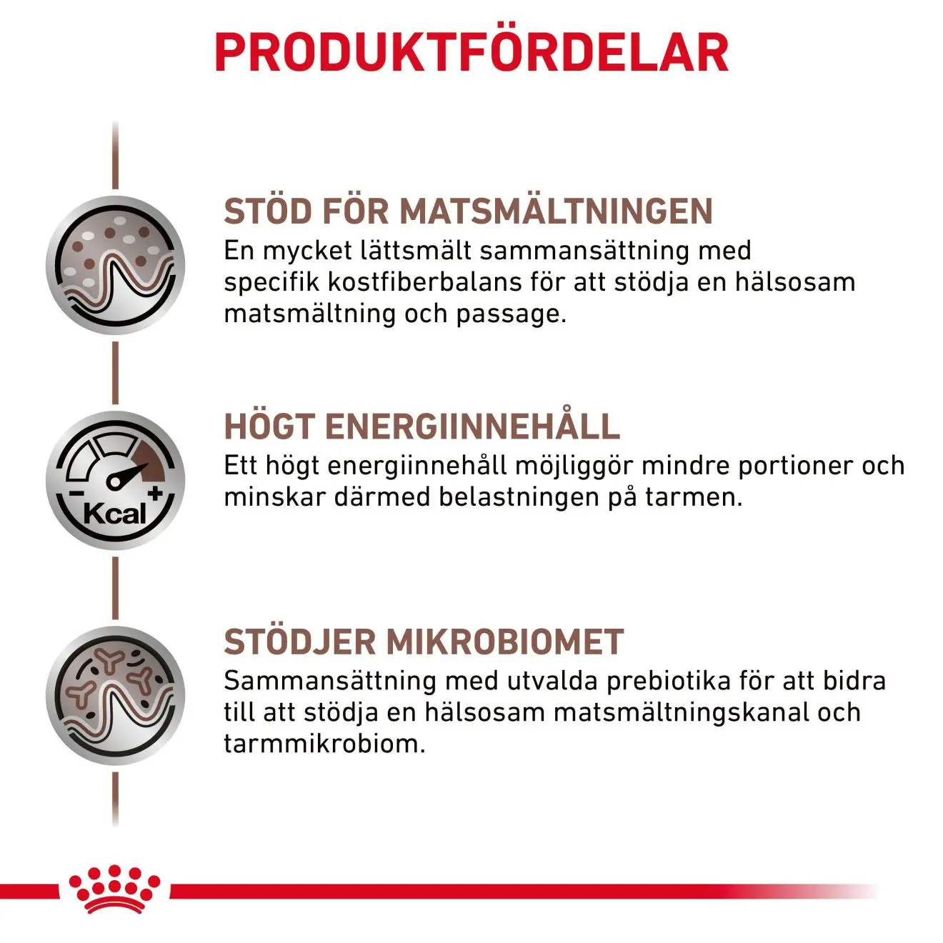 Gastrointestinal Torrfoder för hund