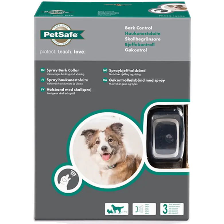 PetSafe Anti-gø halsbånd til hund med skældudspray