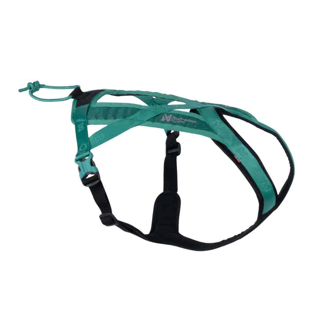 Non stop dogwear Dragsele Rush Turkos Nr 1