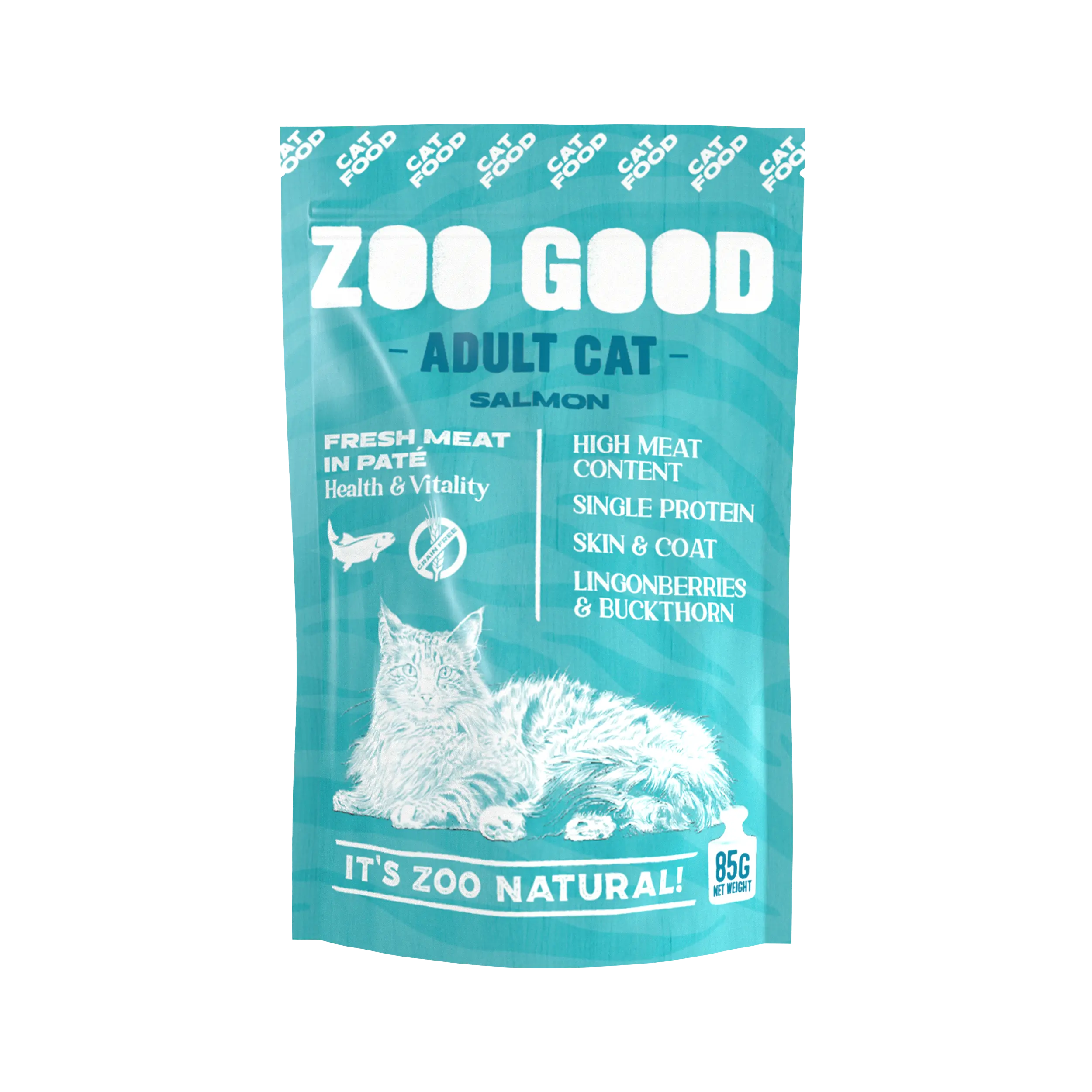 Cat Adult Salmon 85g pussi