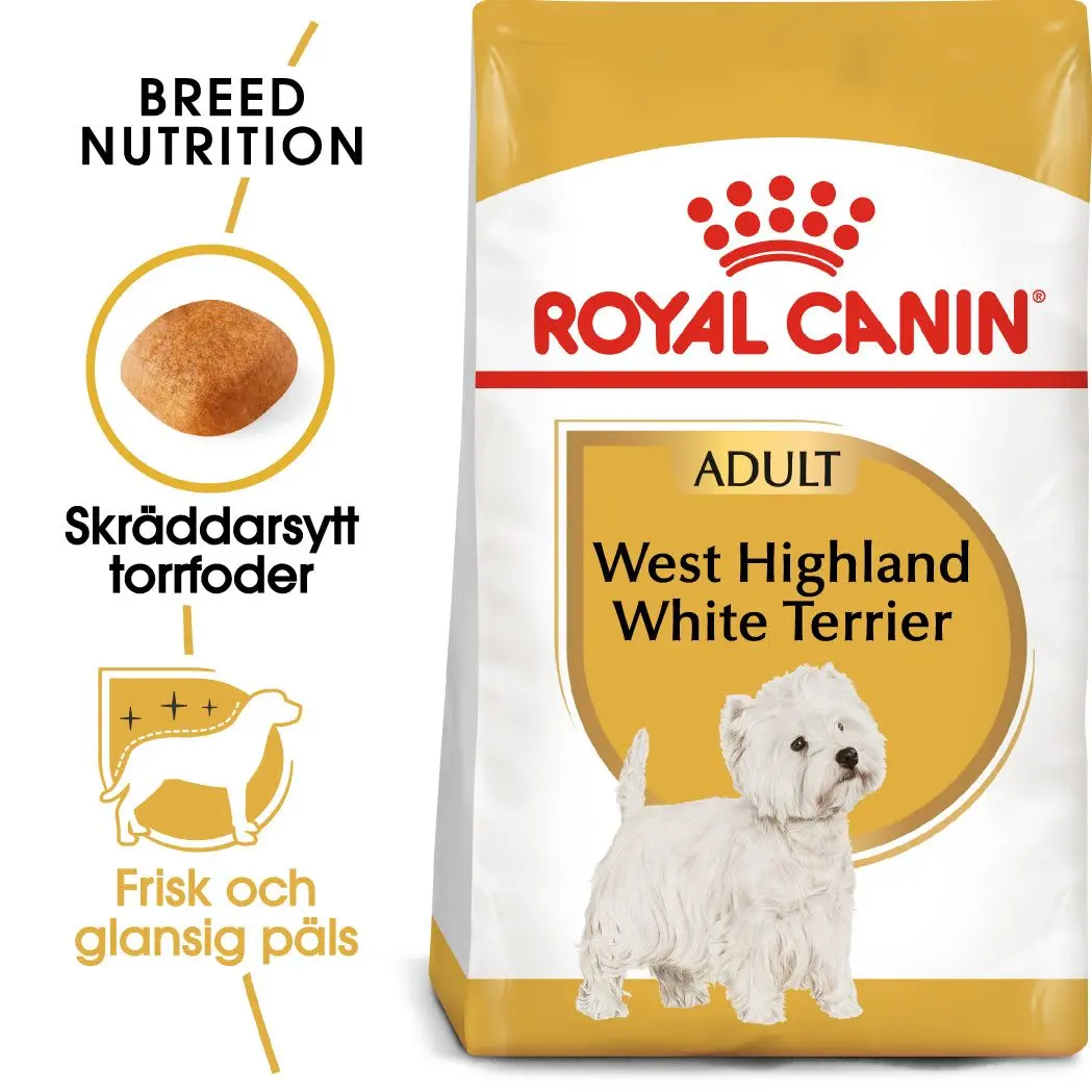 Breed West Highland Terrier Adult Dry koiranruoka