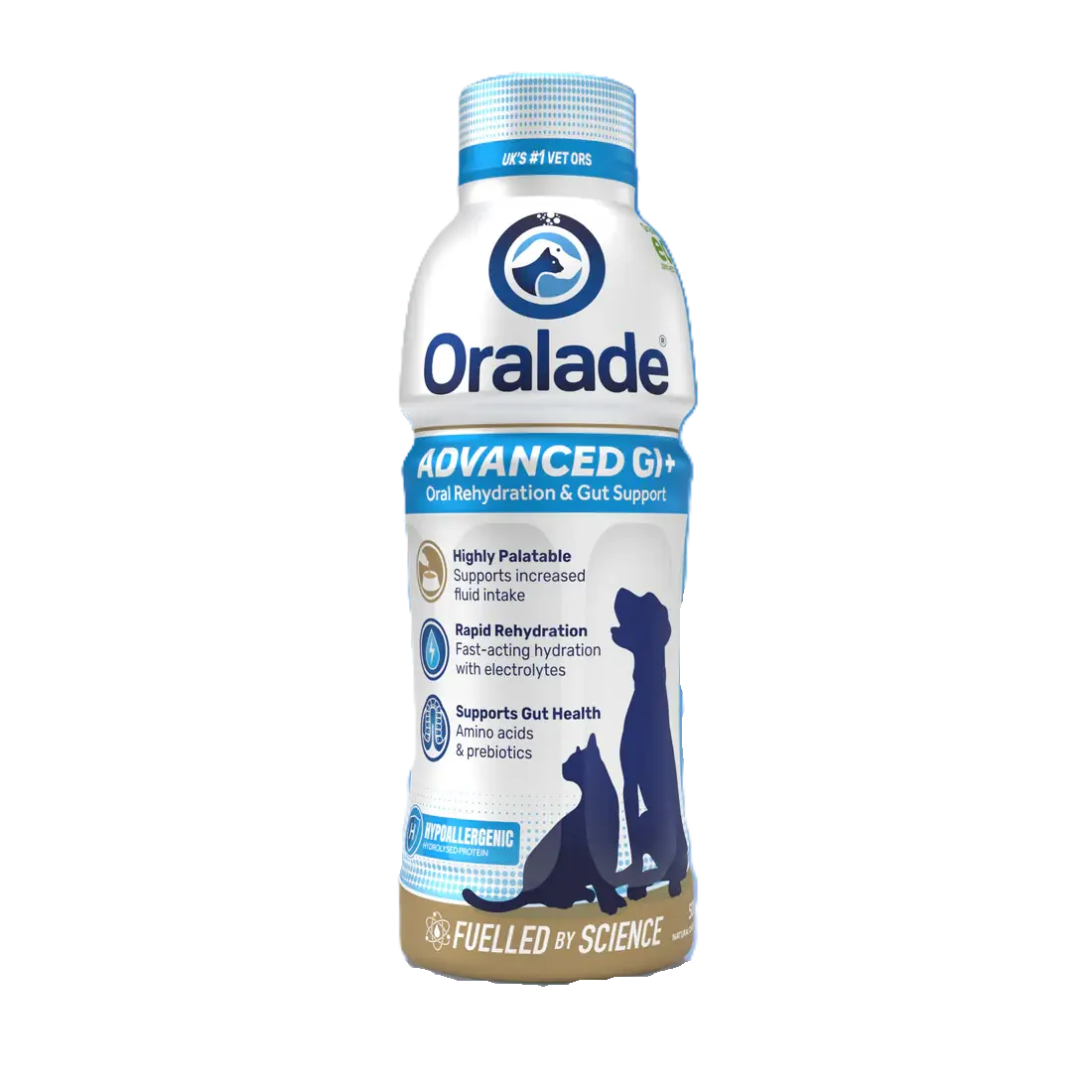 Oralade GI Support for hunder og katter 500 ml