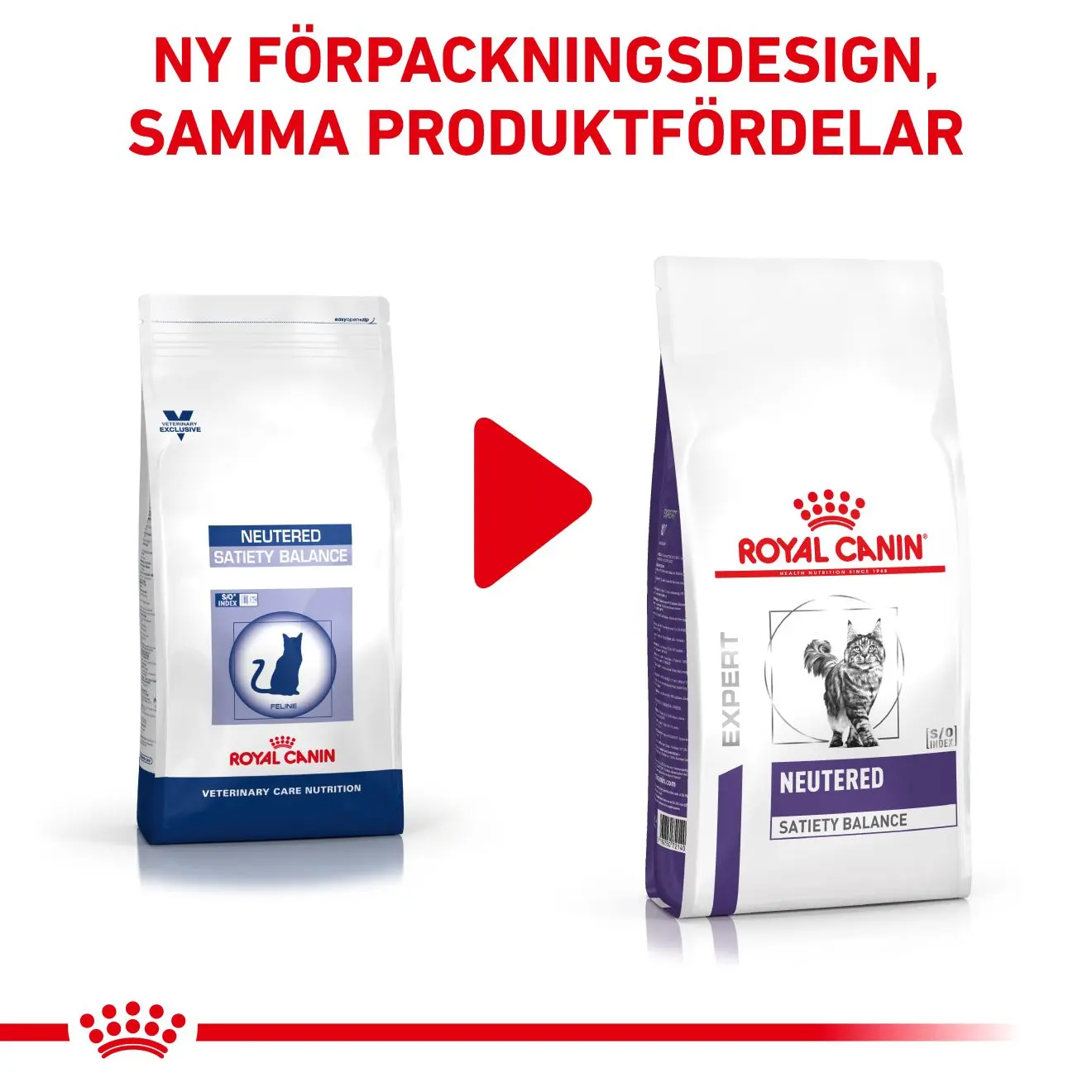 Neutered Satiety Balance Torrfoder för katt