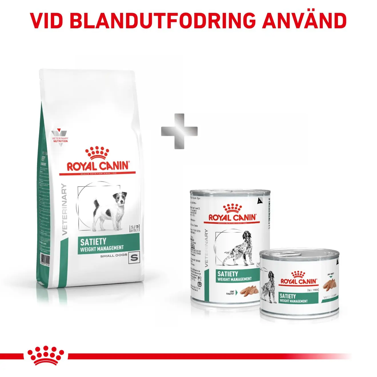 Weight Management Satiety Small Dog Torrfoder för hund