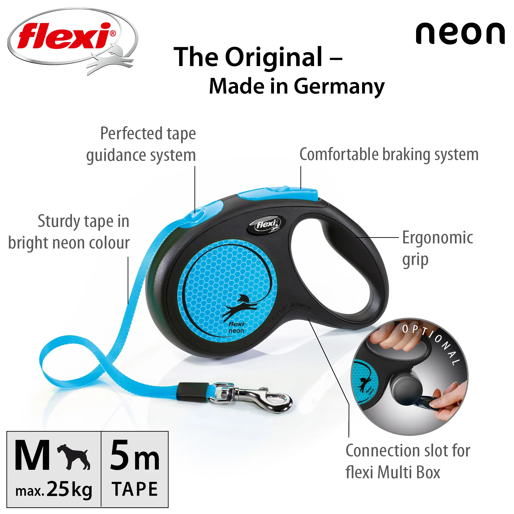 Kelatalutin New Neon Tape Sininen