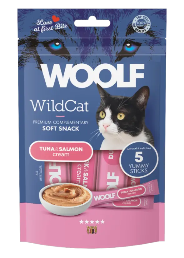 Wildcat Cream - Tuna & Salmon 5-pack