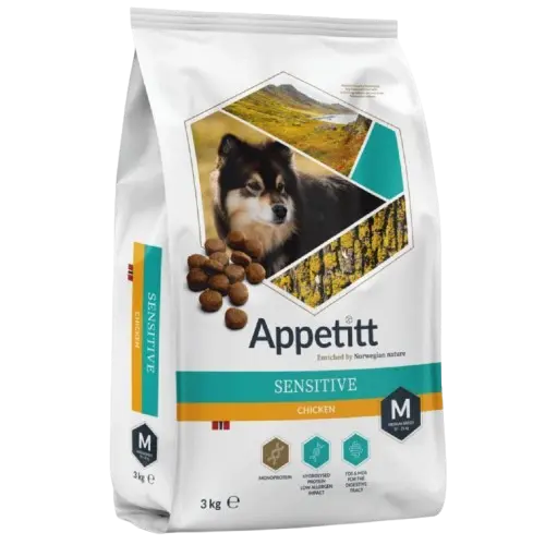 Sensitive Kyckling Medium 3 kg