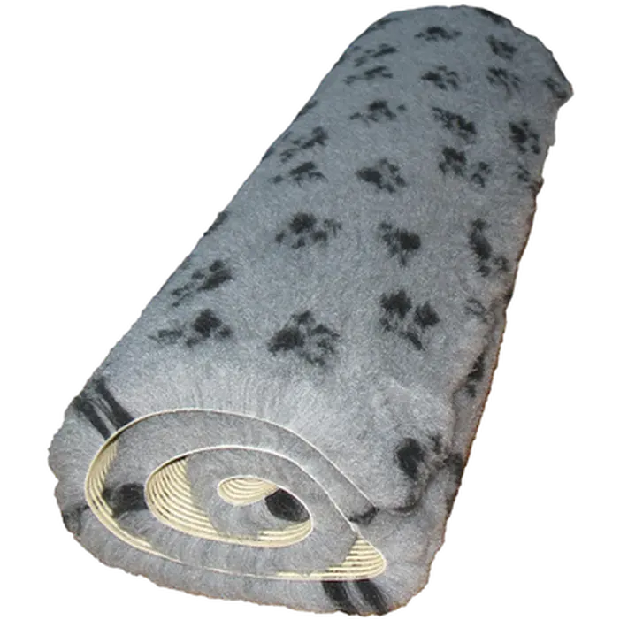 Lupustalja Liukumaton Harmaa/Tassu 75 x 75 cm