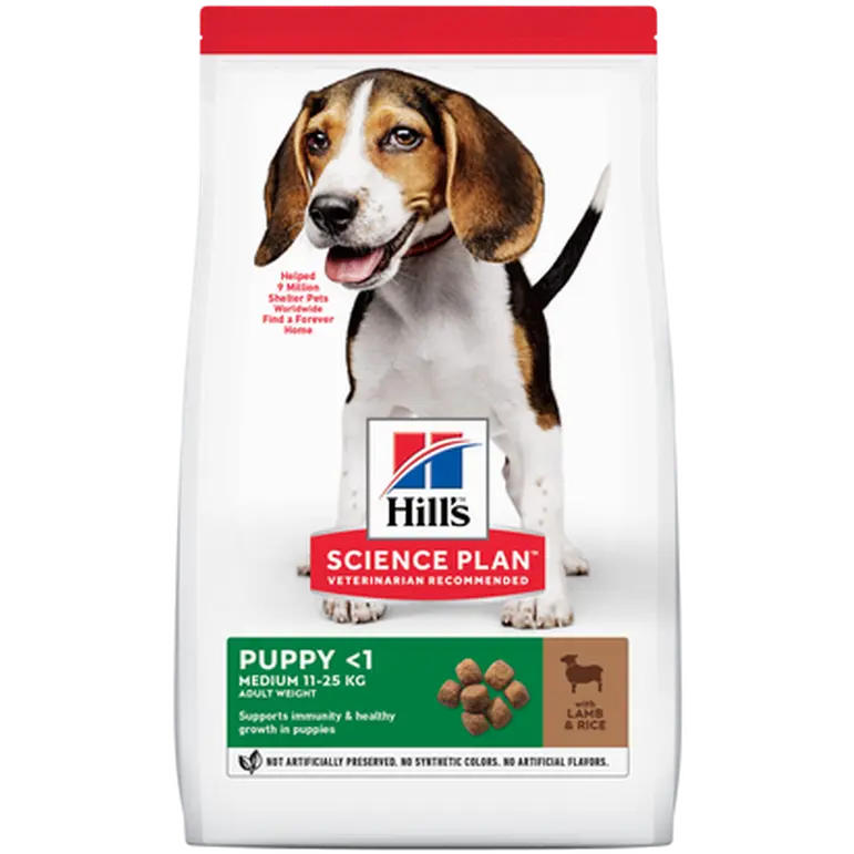 Puppy Healthy Development Medium Lamb & Rice - Kuivaruoka pennuille 2,5 kg