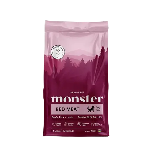 Dog Grain Free Adult Red Meat 2 kg