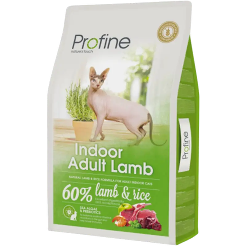 Cat Dry Food Indoor Adult Lamb & Rice