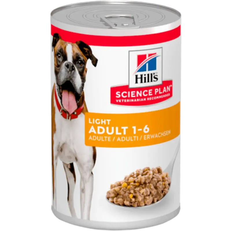 Adult Light Chicken Canned - Wet Dog Food 370 g