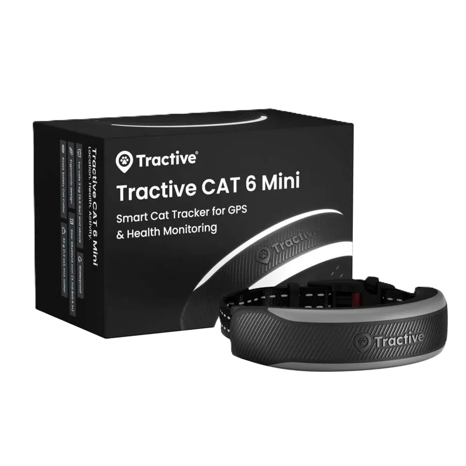 CAT 6 Mini GPS Svart