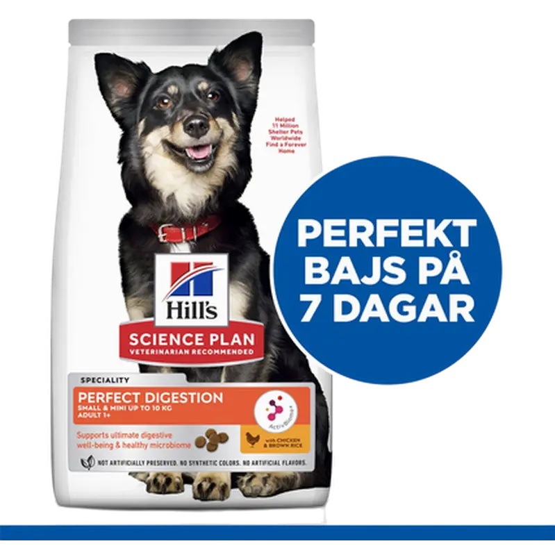 Adult Perfect Digestion Small & Miniature Chicken & Rice - Dry Dog Food