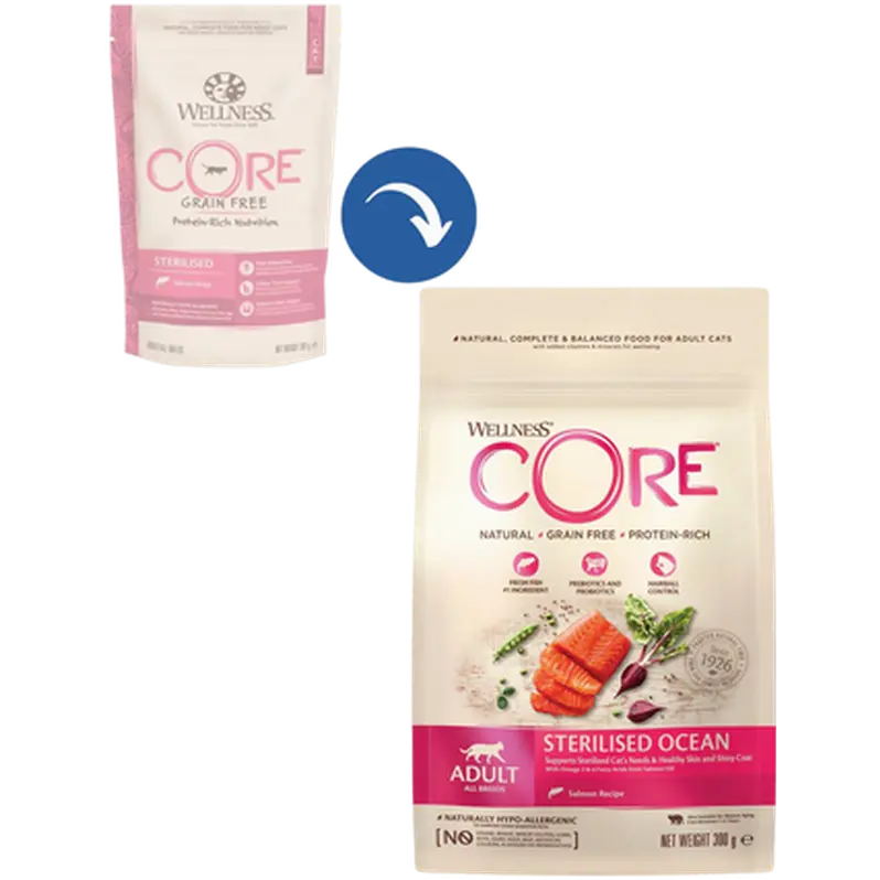 Cat Adult Sterilised Grain Free Salmon Dry