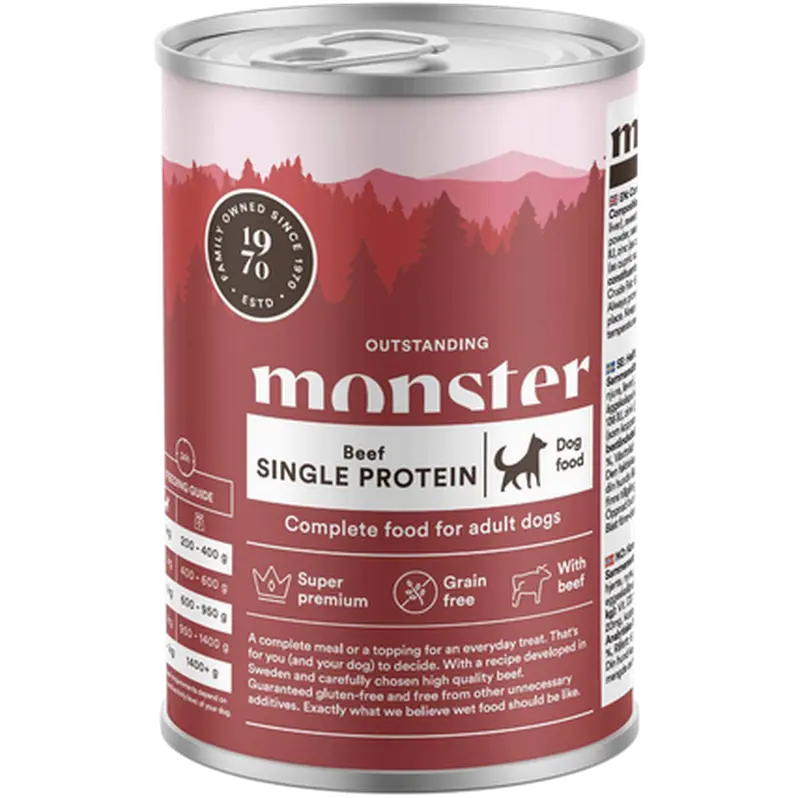 Dog Adult Single Beef Tölkki 400g