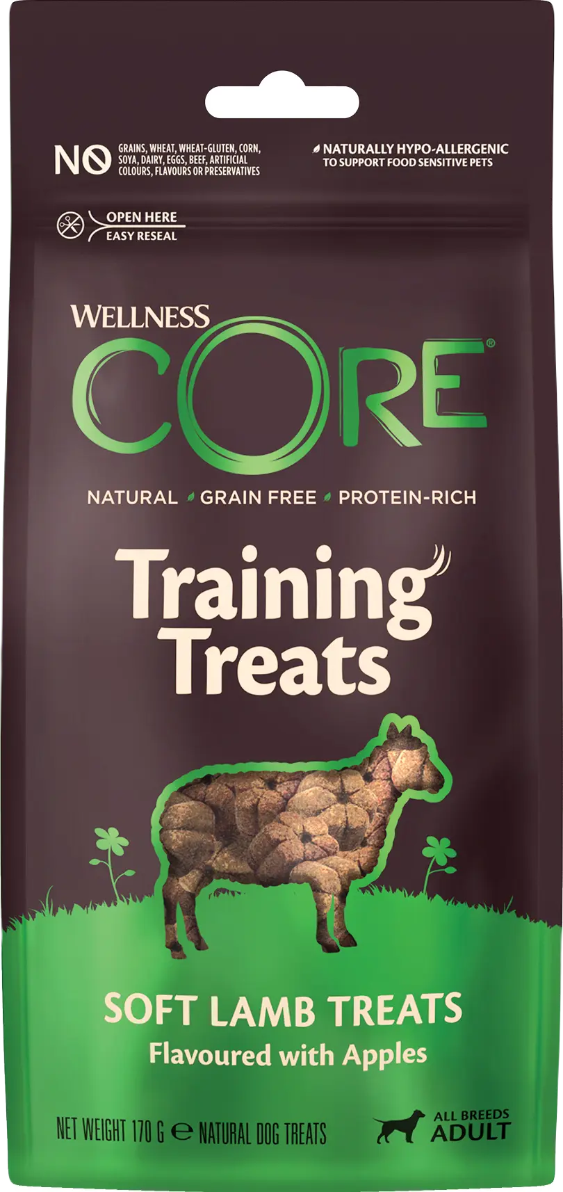 Dog Training Treats Adult All Breed Lamb & Apples Soft 170 g