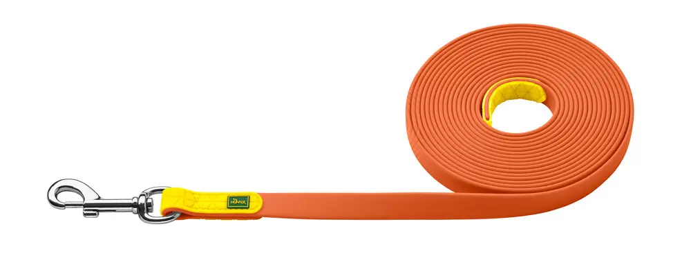 Leash Convenience Plastic Neon Orange w/o Handloop
