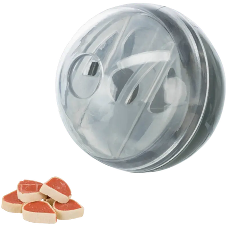 Cat Activity Snack Ball Plastic Mix 5 cm