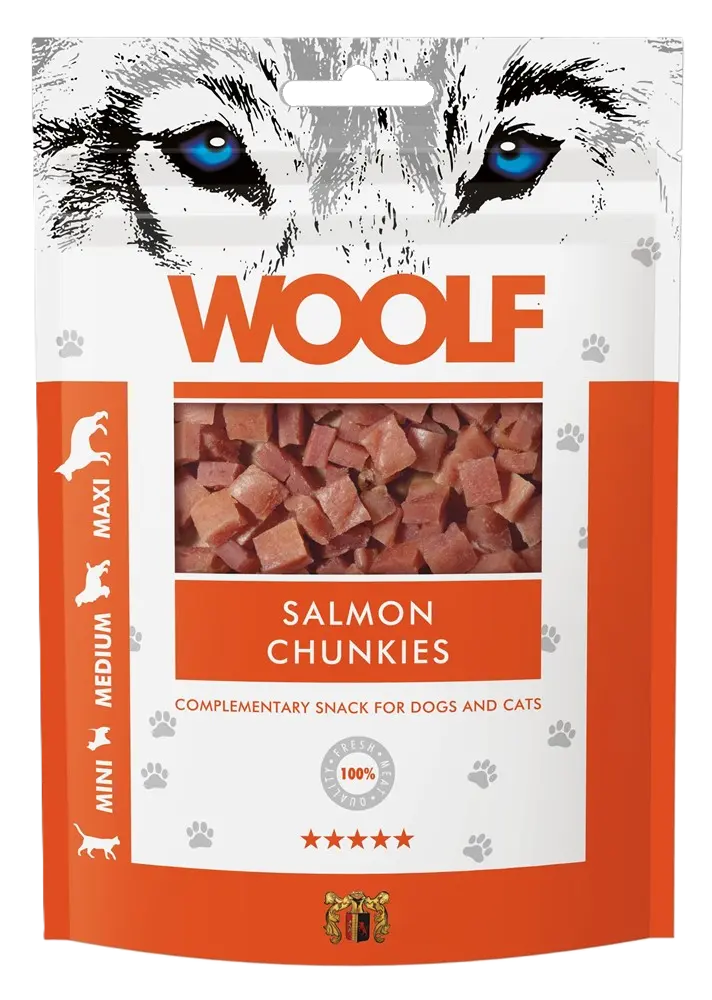 Salmon Chunkies 100g